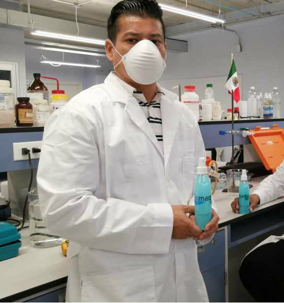 Mexicanos crean un spray que inhibe el COVID-19 por 30 días