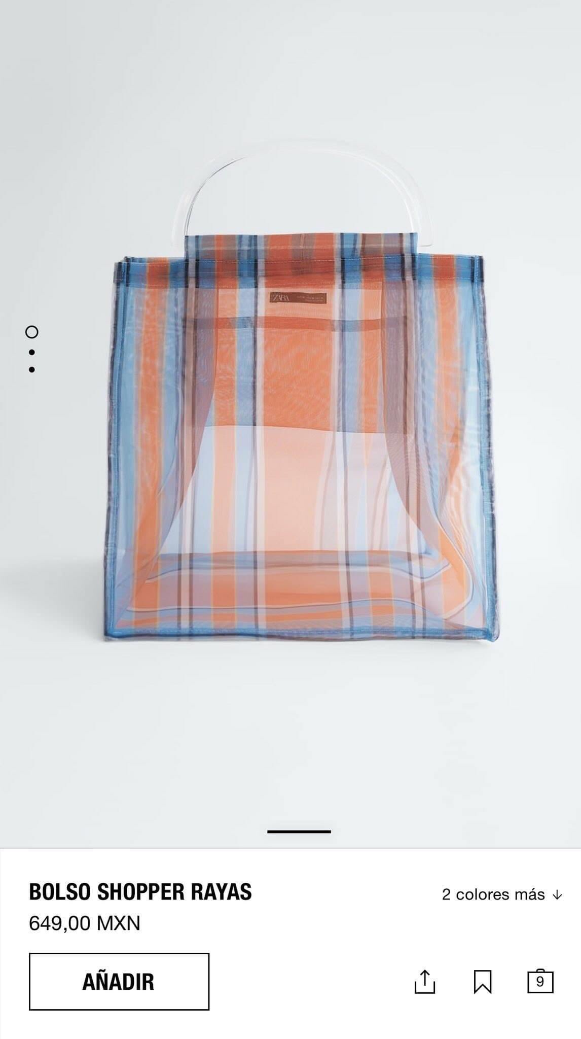 Comparan diseños de Zara con bolsas de mandado mexicanas