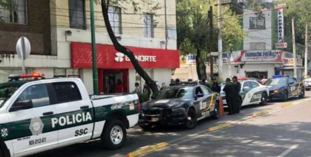Hombre se hace pasa por técnico y roba 6 millones a banco
