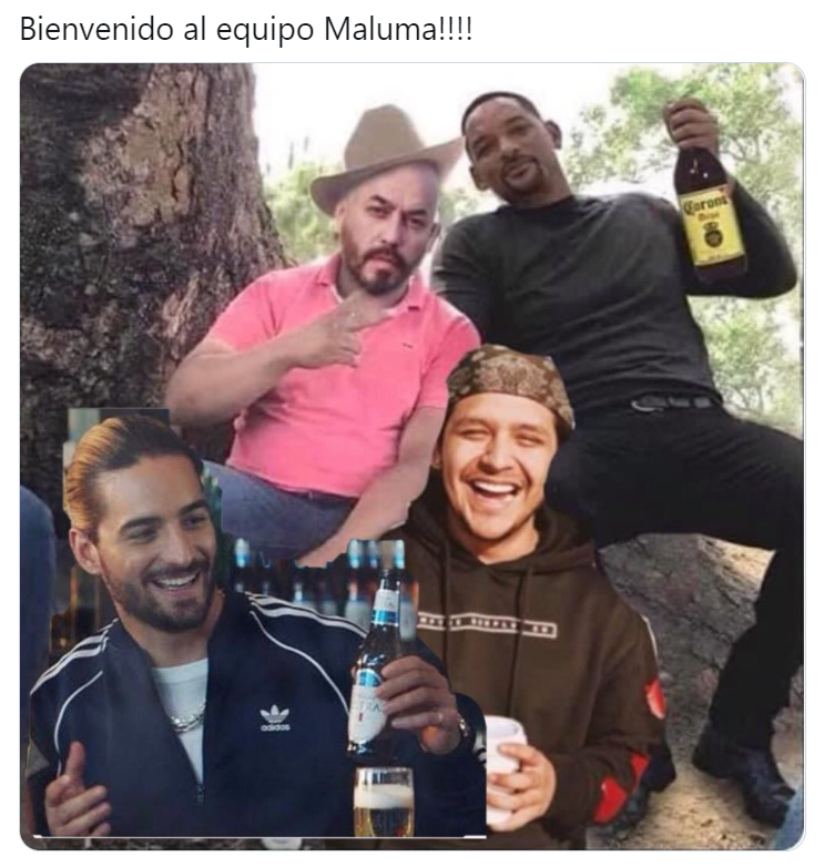 Maluma cierra su IG tras burlas de Neymar y le llueven los memes