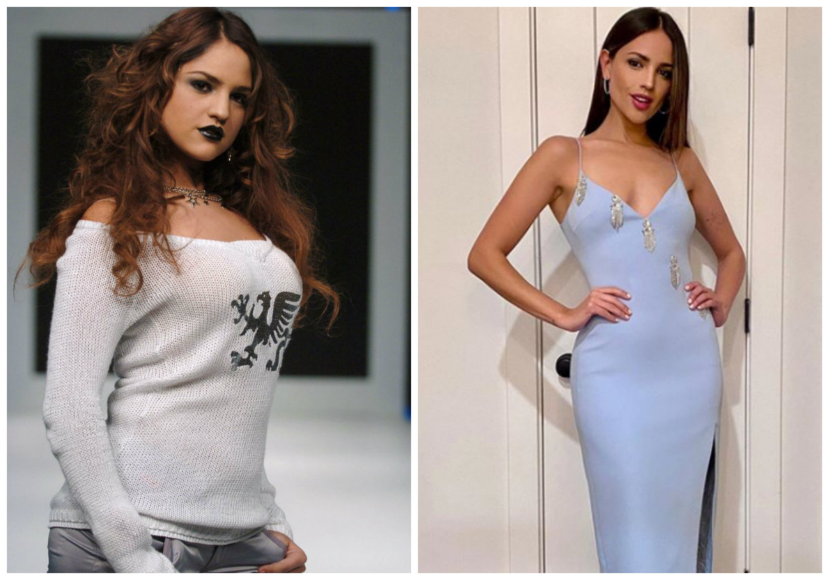 Así ha cambiado Eiza González con los años