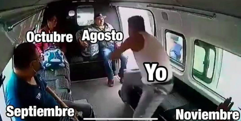 Los memes que dejó el asalto fallido a una combi