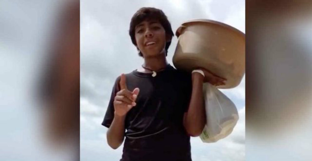 ¿Te acuerdas del niño que vendía empanadas? Esto fue de él