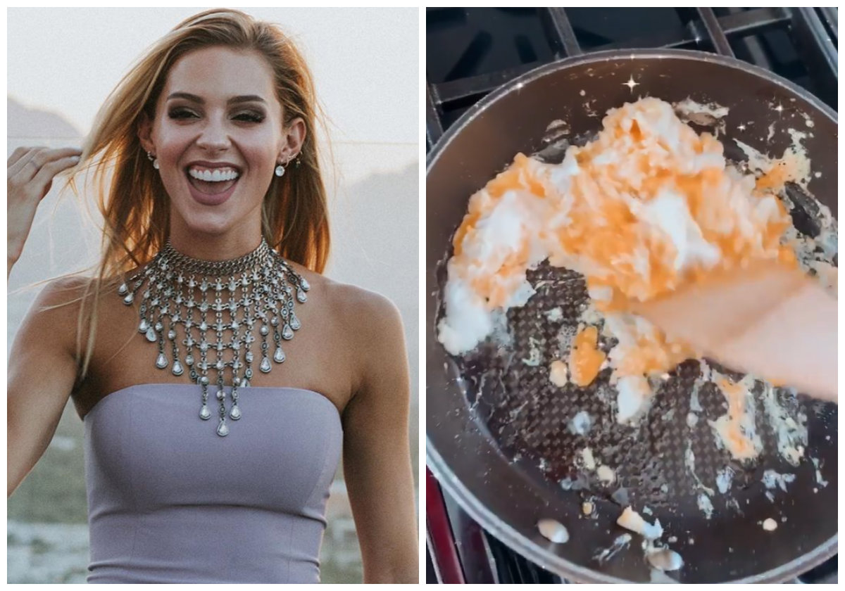 Comparan a Mariana Rdz con Anahí por receta de huevos revueltos