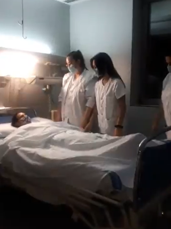 Enfermeras simulan muerte de paciente para hacer un baile en TikTok