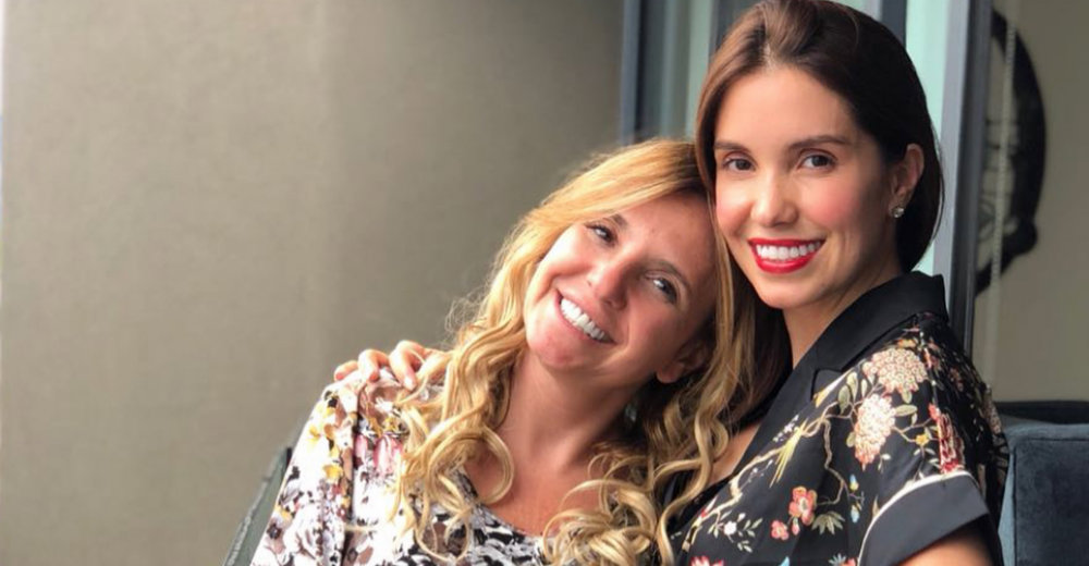 Andrea Escalona y su tía dan positivo a COVID-19