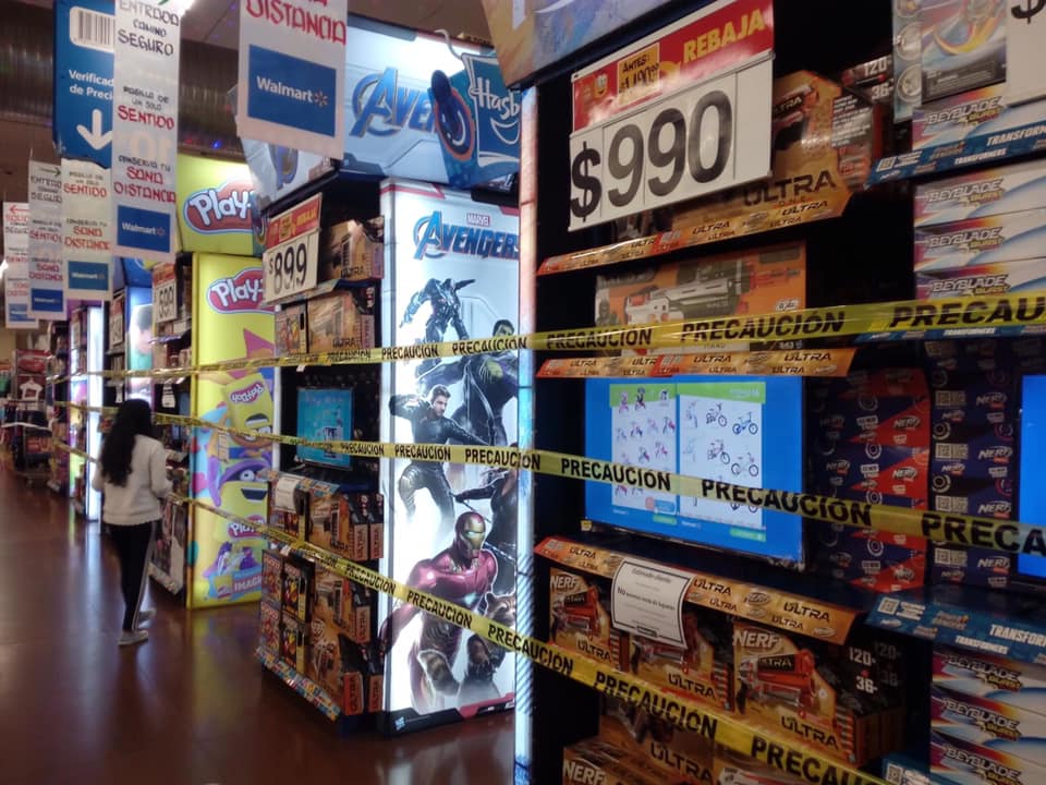Supermercados suspenden venta de juguetes, ropa y muebles