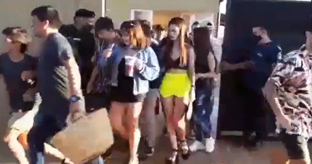 Joven descubre que su novia lo engañaba por video viral de fiesta covid