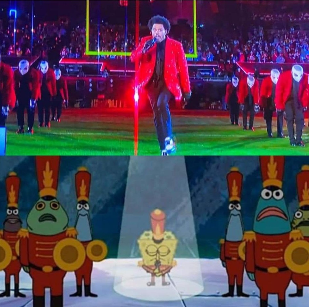 Los memes del show de The Weeknd en el Super Bowl