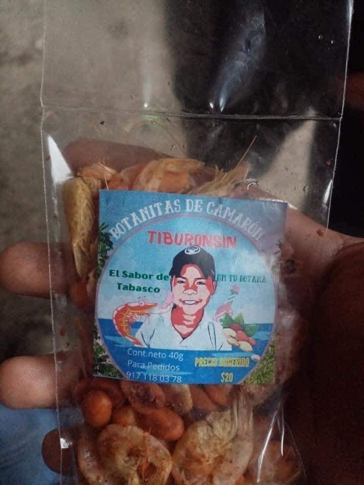 Niño tabasqueño usa sus ahorros para crear su propia marca de botanas