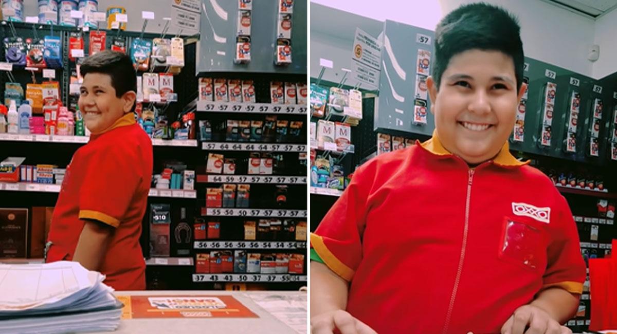 La verdad detrás del video del niño que trabaja en un Oxxo