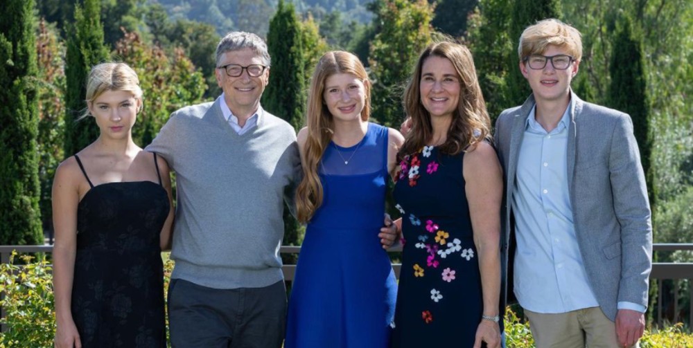 Ellos son los hijos de Bill y Melinda Gates