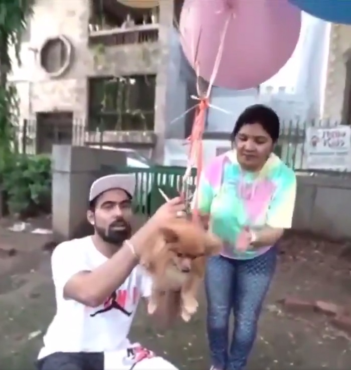 Arrestan a youtuber por amarrar a su perro con globos para que volara