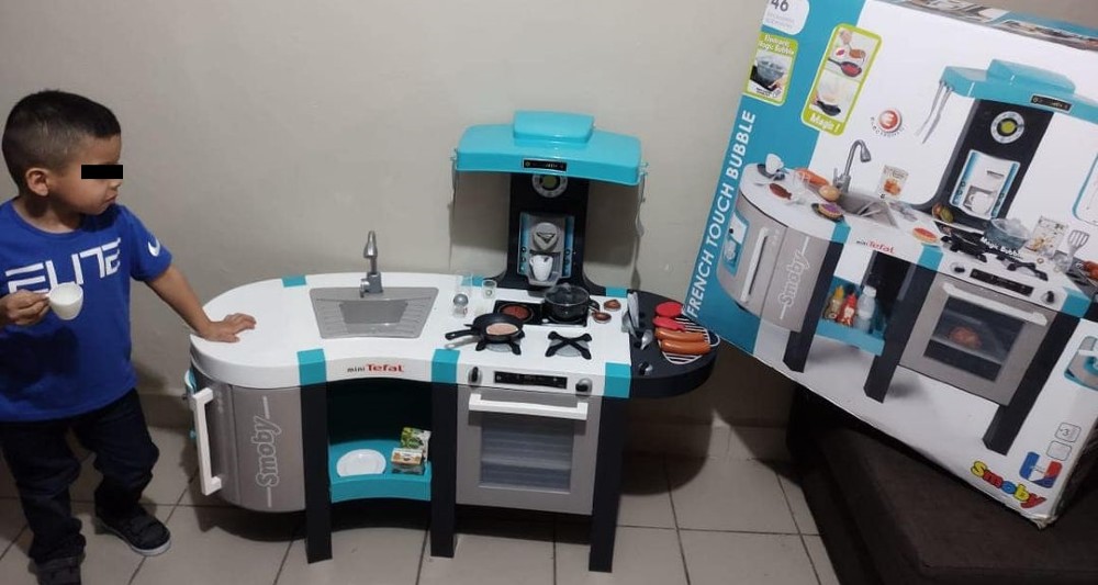 "No quiero ser niña, quiero ser chef", niño pide una cocinita para jugar