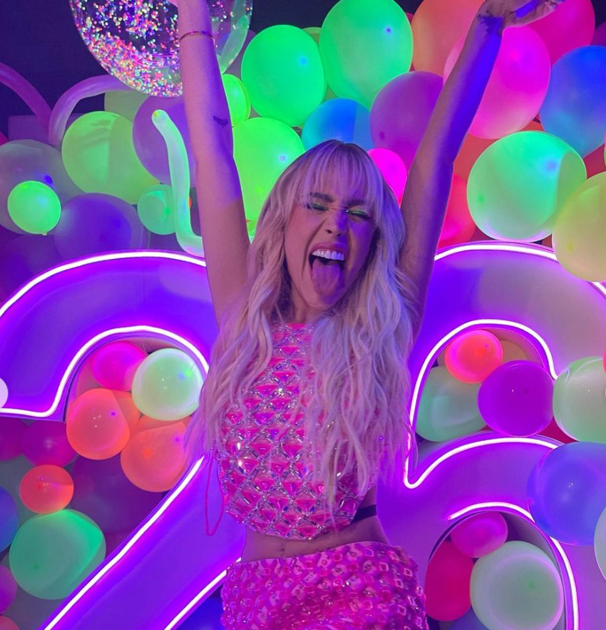 Así fue la fiesta de 26 años de Danna Paola
