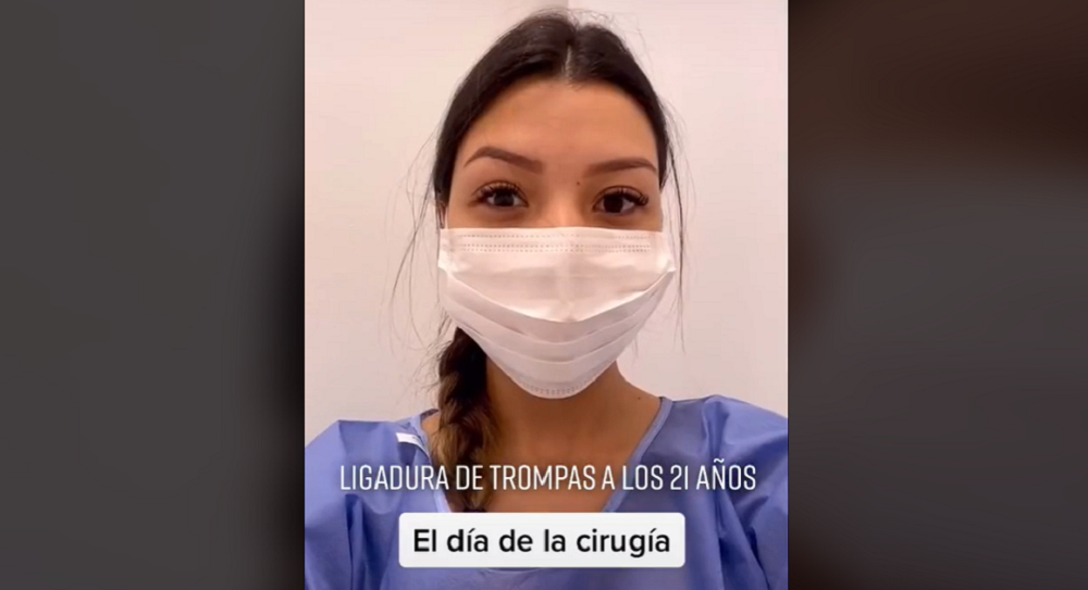 Joven de 21 años se opera para no tener hijos y recibe críticas