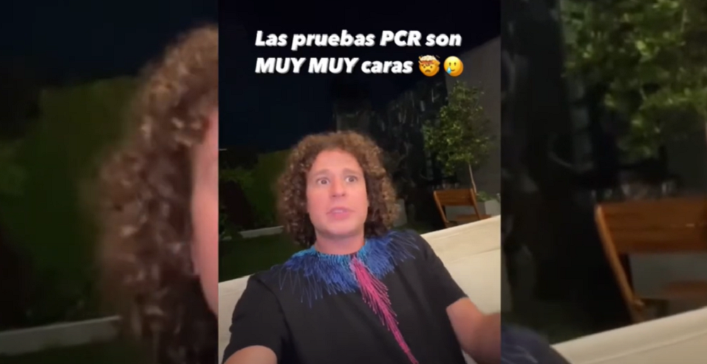 Luisito Comunica se queja del precio de las pruebas PCR