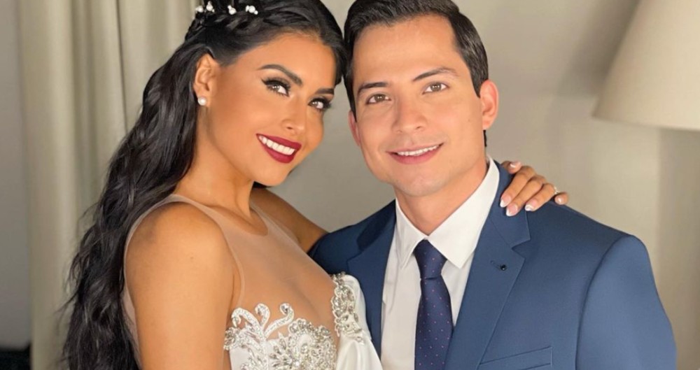 Así fue la boda por la iglesia de Kristal Silva