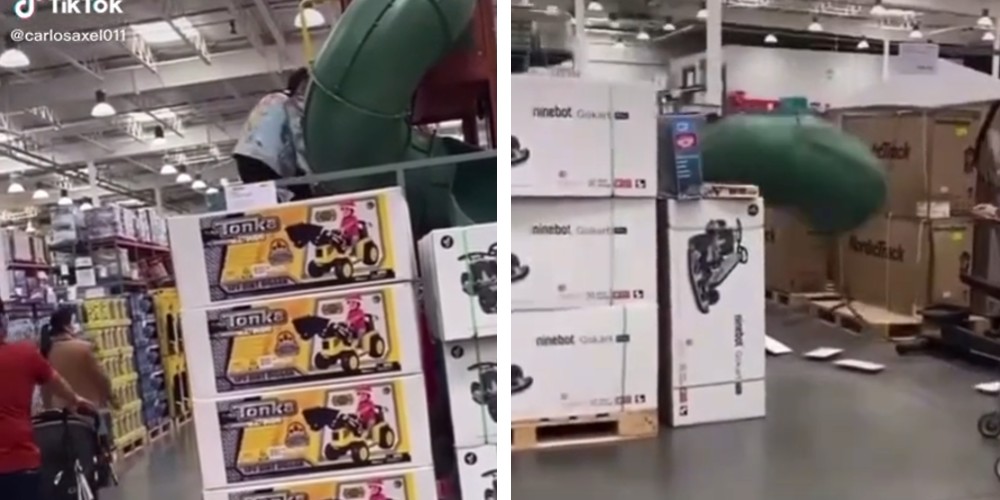 Padre termina endeudado con 12 mil pesos por travesura de su hijo en un súper