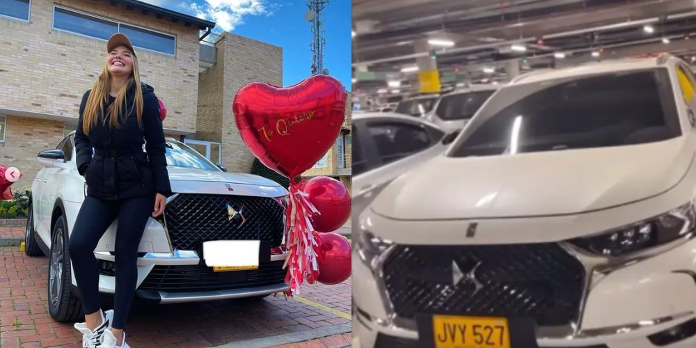 Lleva su auto al taller y días después lo encuentra en un centro comercial