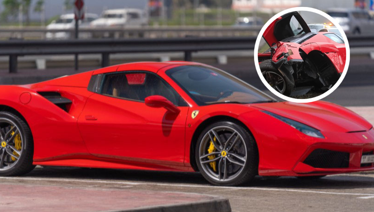 Mecánico choca un Ferrari Enzo al sacarlo de la agencia para una prueba