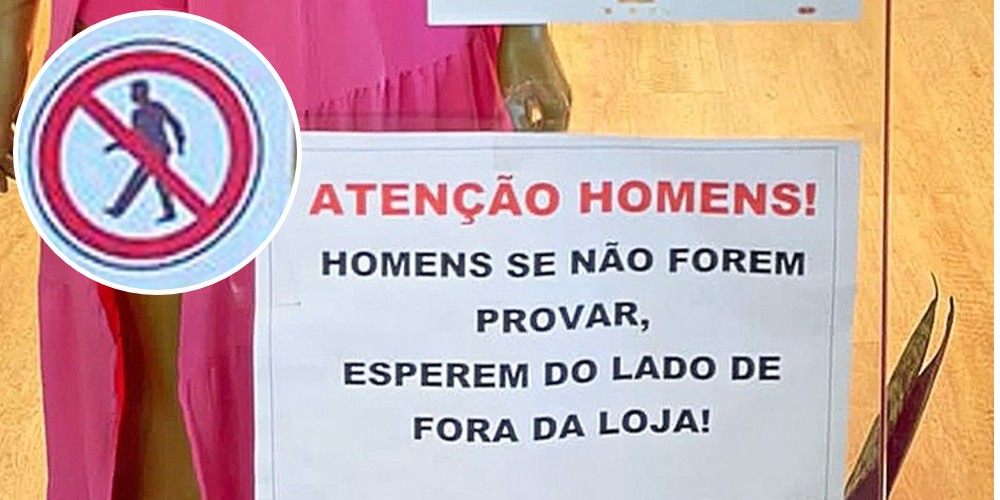 Empresaria prohíbe la entrada de hombres a su tienda de ropa para evitar acoso