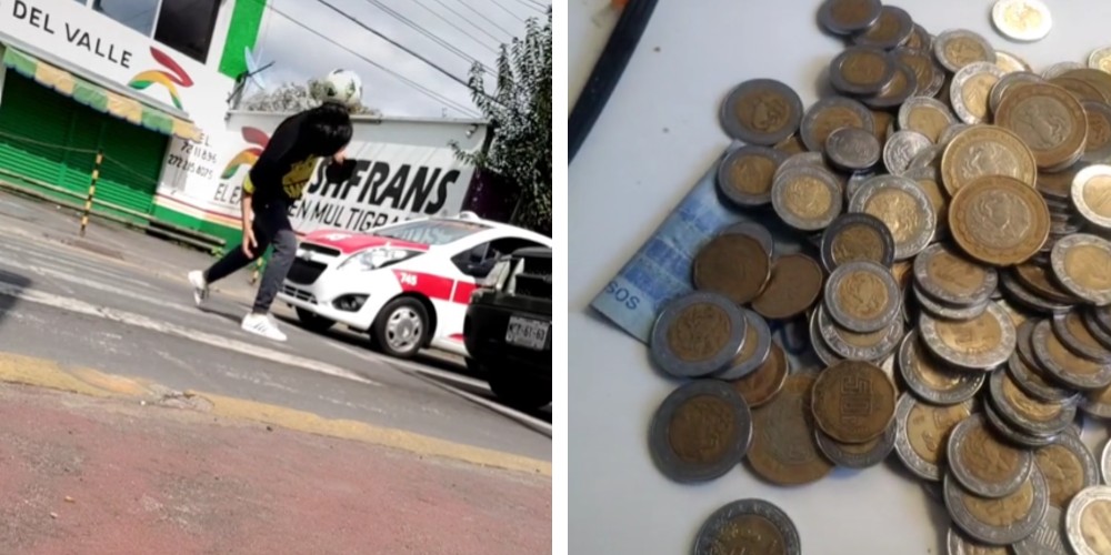 Tiktoker demuestra que se gana más en un semáforo que en un empleo formal