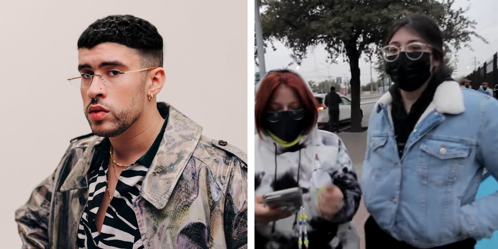 "Tenemos fe ": Jóvenes acampan por boletos para Bad Bunny, pero no tienen dinero