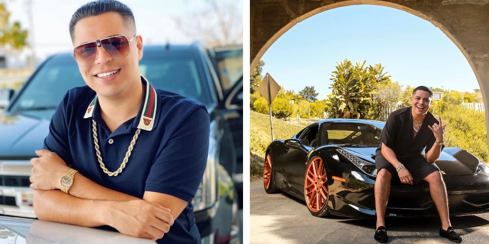 Así es la lujosa vida de Eduin Caz, vocalista de Grupo Firme