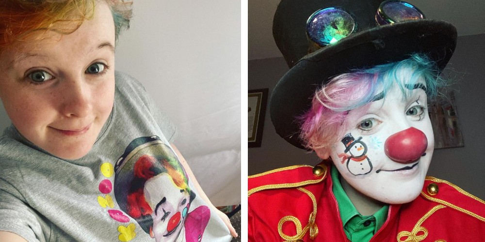 Joven denuncia que Tinder le bloqueó su cuenta por subir fotos maquillada como payaso