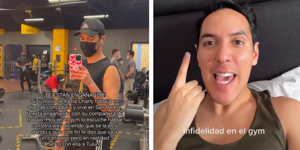 Joven se entera de infidelidad en el gym y pide ayuda para hallar a la novia