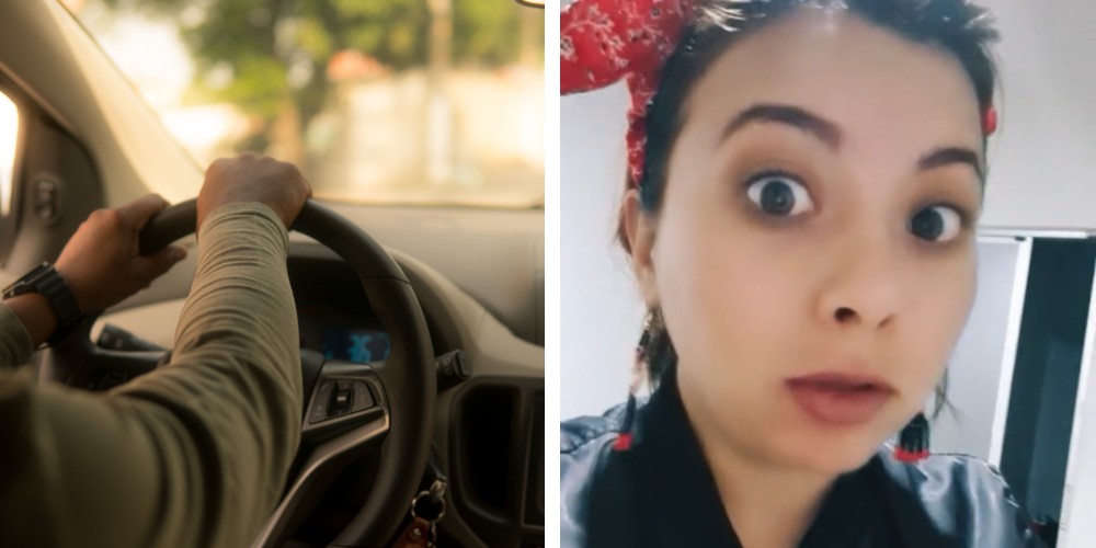 Conductora de Uber descubre infidelidad de una pasajera y la exhibe en TikTok