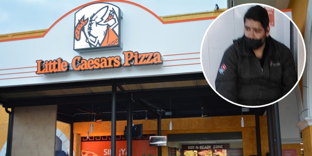 Domino´s Pizza reacciona a foto de uno de sus empleados formado en Little Caesars