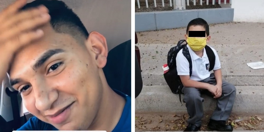 Tío distraído prepara el lunch y lleva a su sobrino a clases, pero era sábado