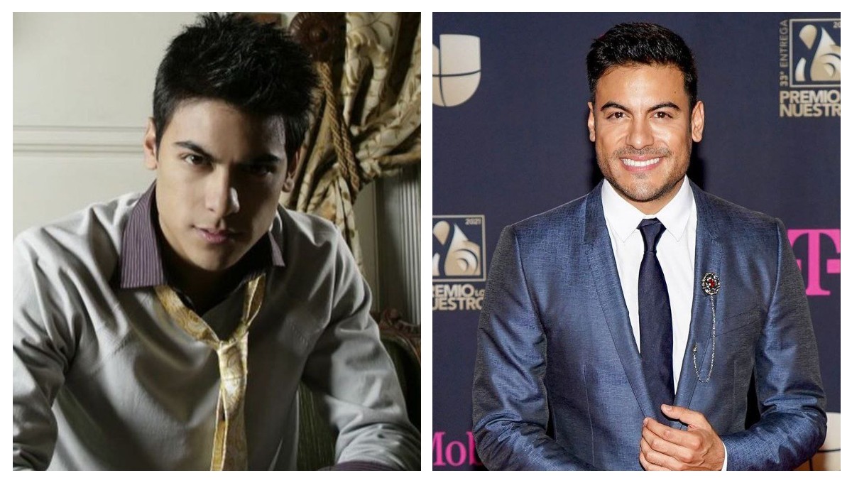 Así ha sido el cambio físico de Carlos Rivera en su carrera