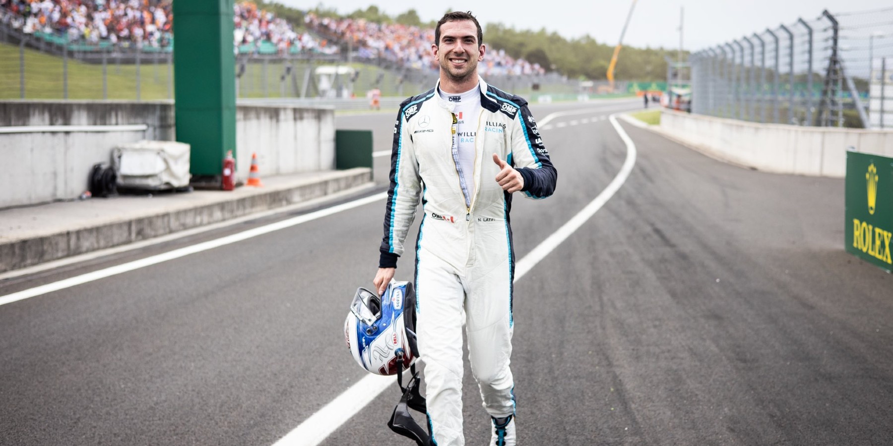 Nicholas Latifi participará en su tercera temporada de F1 y busca superar los siete puntos que consiguió en 2021; ganó fama porque su choque en el GP de Abu Dhabi influenció en la definición del campeonato de pilotos de la temporada pasada. 