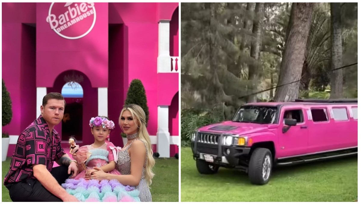Así fue la lujosa fiesta de Barbie de la hija del Canelo Álvarez