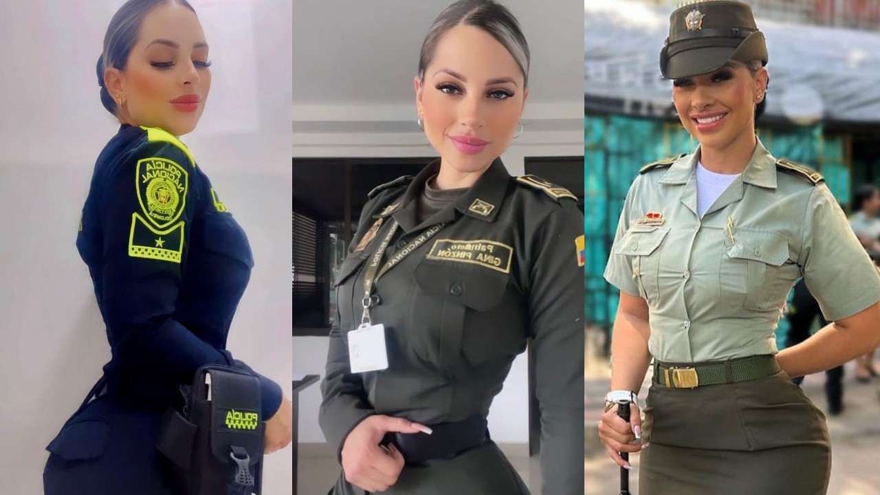 Mujer policía conquista TikTok por su belleza