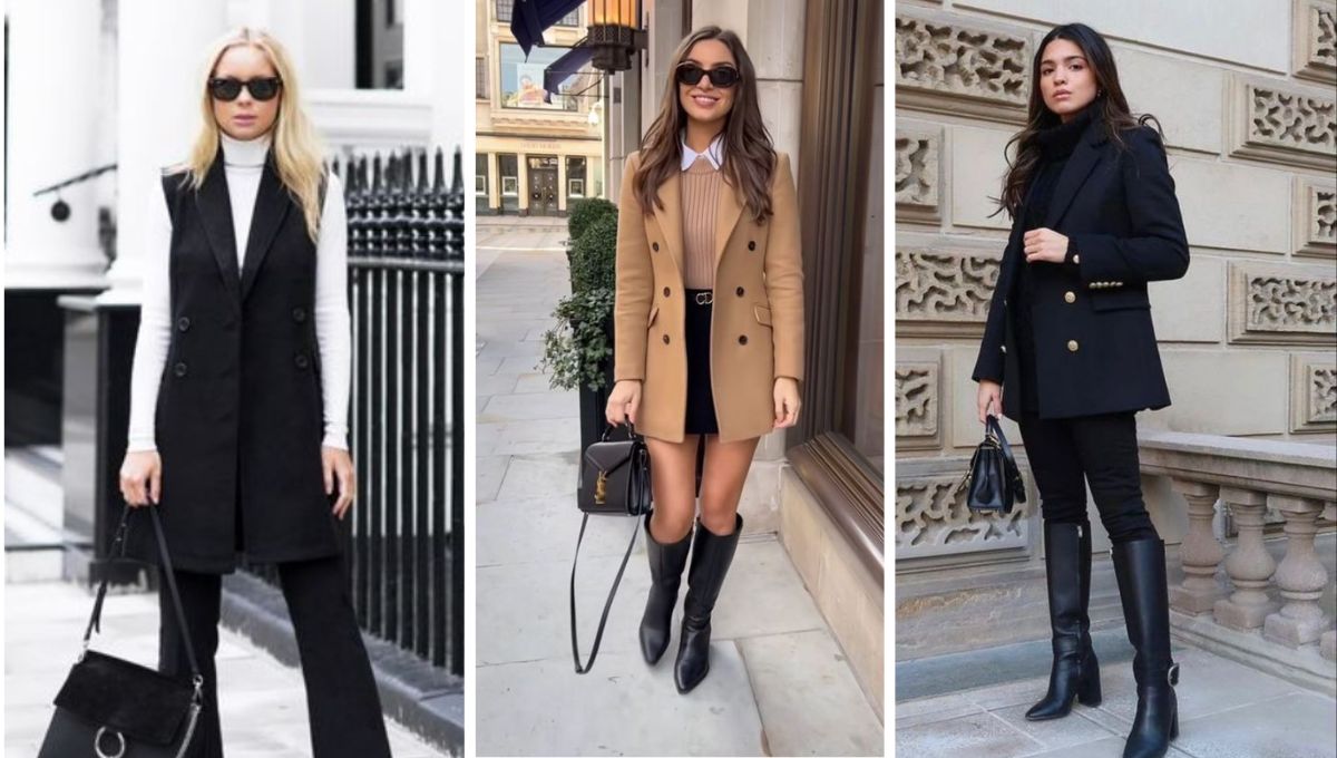 Outfits de invierno para no morir de frío en la oficina