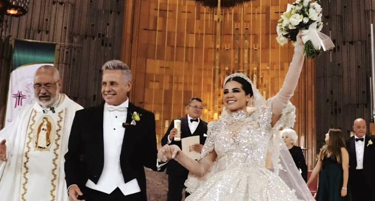 Así fue la lujosa boda de Alexis Ayala y Cinthia Aparicio