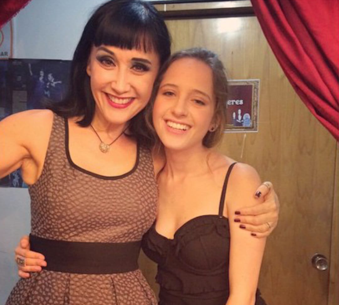 Ella es Elizabetha Gruener, la hija de Susana Zabaleta