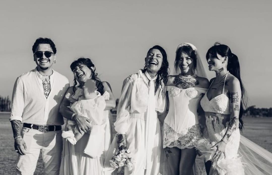 Así fue la lujosa boda de Florencia Cazzucheli, la hermana de Cazzu