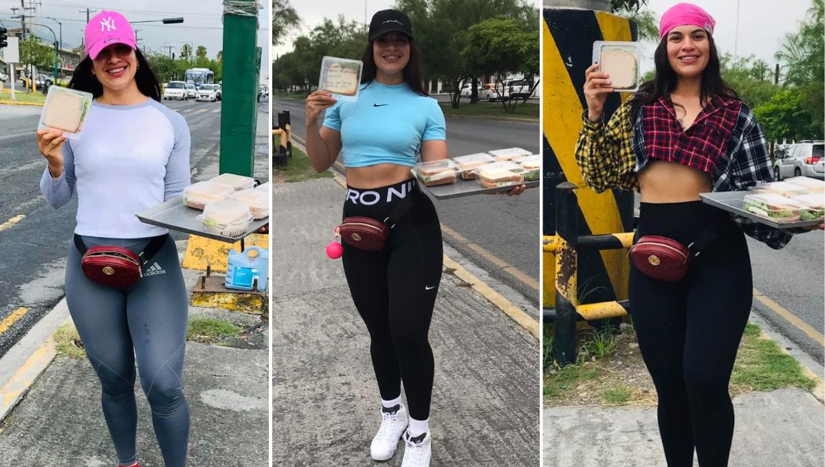 Vendedora de sándwiches causa sensación en TikTok por sus videos