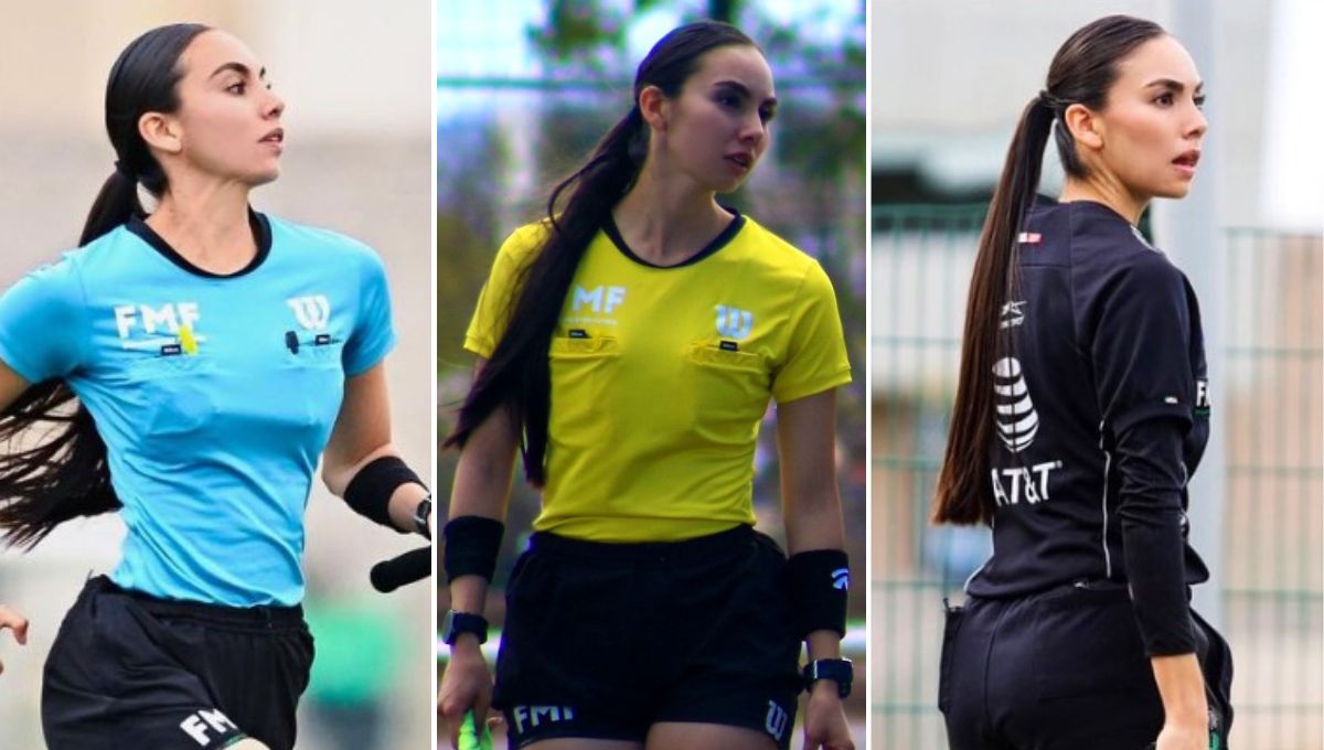 Ella es Selene, la árbitra de Durango que causa sensación en redes