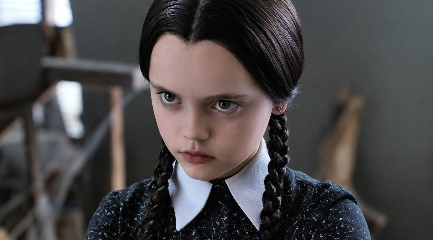 Christina Ricci alcanzó la fama internacional gracias a su interpretación de Merlina Addams en la película "Los locos Addams".
