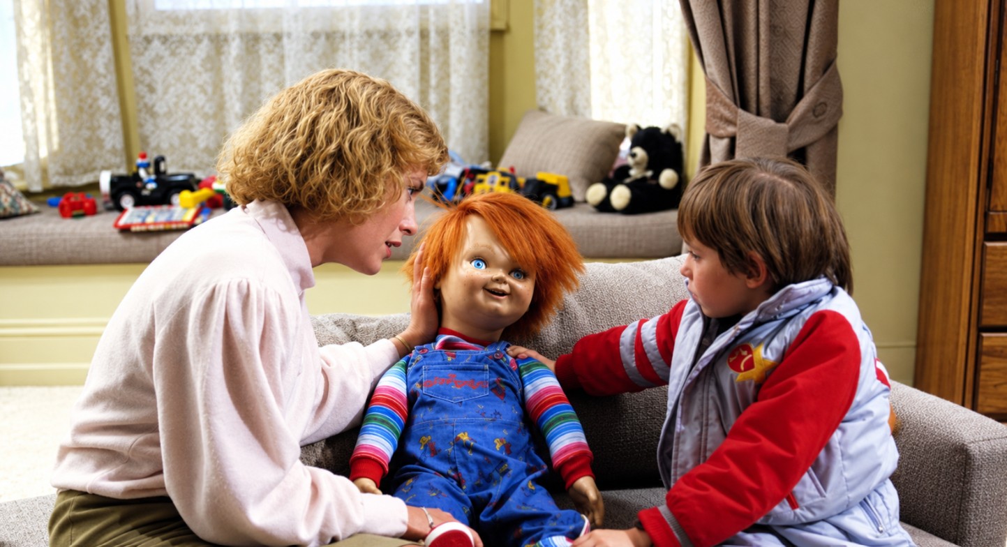 "Chucky" es una popular película de terror estrenada en 1988, conocida originalmente como "Child's Play". Gracias al éxito que tuvo, se convirtió en una franquicia de siete películas.