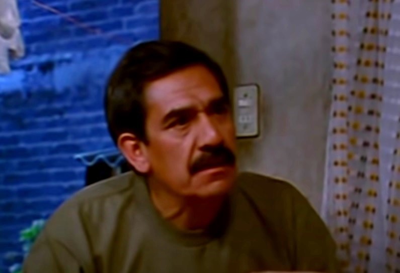 Eligio Meléndez interpretó al padrastro de Yessica.