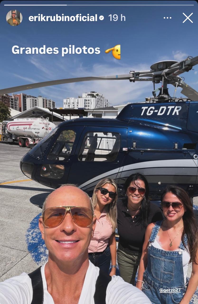 Fue a finales de marzo cuando Erik Rubín compartió por primera vez fotografías junto a su pareja en redes sociales.