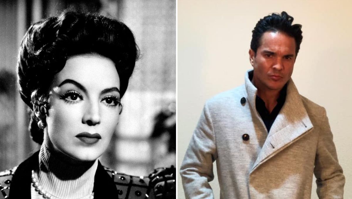 María Félix y Kuno Becker