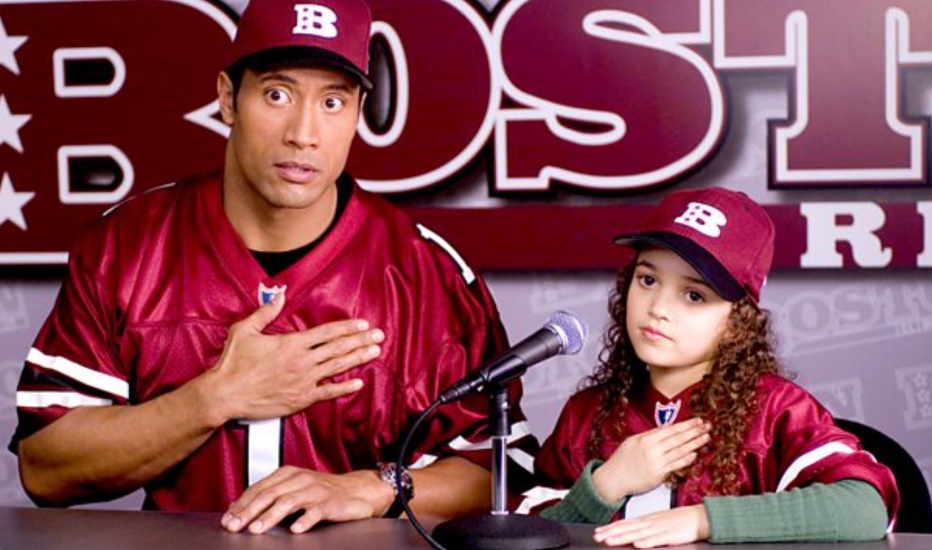 "Entrenando a papá" fue una popular película de comedia deportiva que se estrenó en 2007 y estuvo protagonizada por Dwayne Johnson, "La Roca".